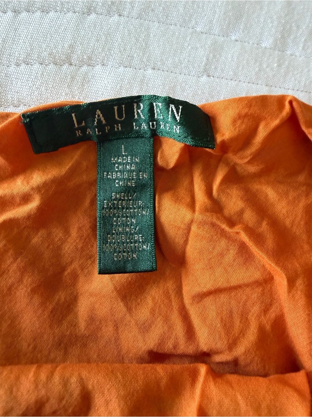 Ralph Lauren Bohemian Orange & Pink Printed Maxi Skirt - Picture 3 of 7